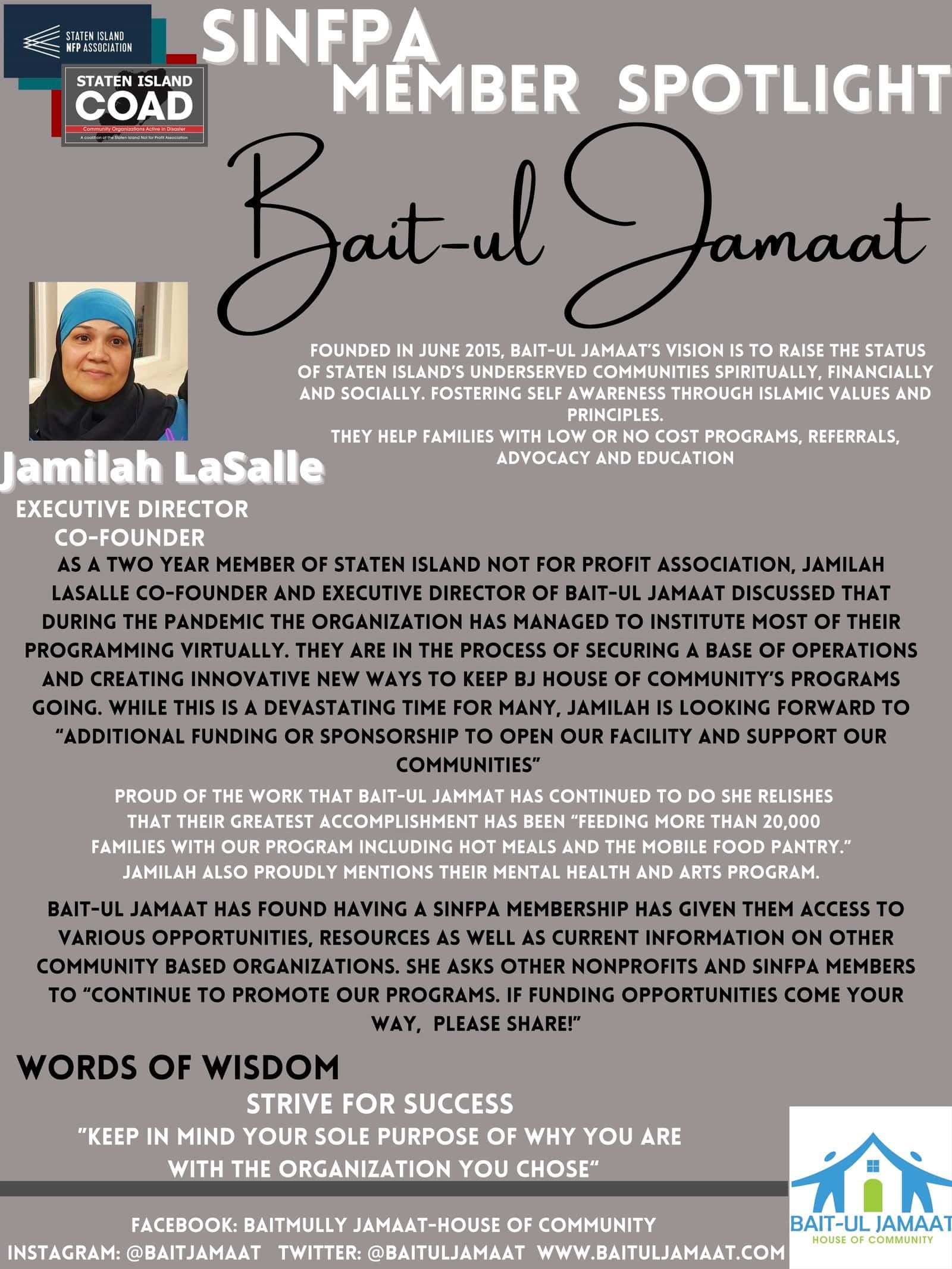 Baitul Jamaat Nonprofit Staten Island